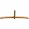 Ekena Millwork Bellingham Rough Sawn Timber Gable Bracket, Western Red Cedar, 96"W x 36"H x 4"D x 4"F, 9/12 Pitch GBW096X36X0404BEL00RWR - alternate 4